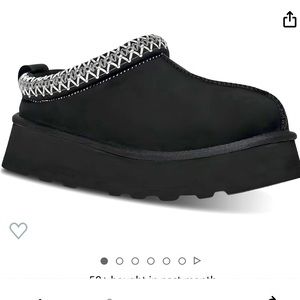 ❌SOLD❌Ugg black platform slipper shoe